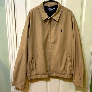 Men’s Polo Ralph Lauren Harrington Beige Jacket. Size 3XL